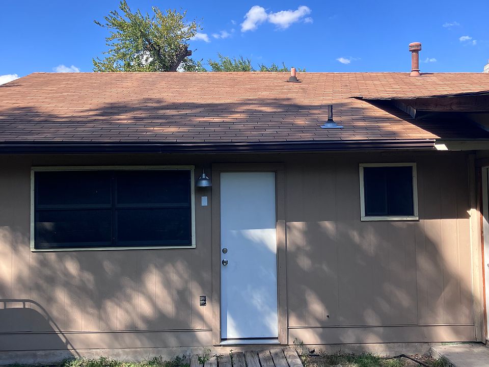 Entrance on a sunny day