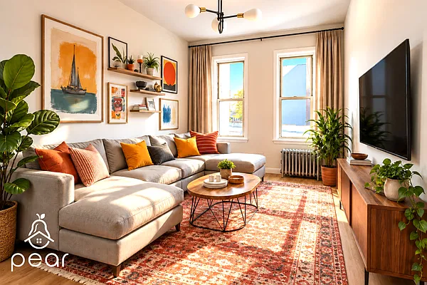 Living room, photo 1