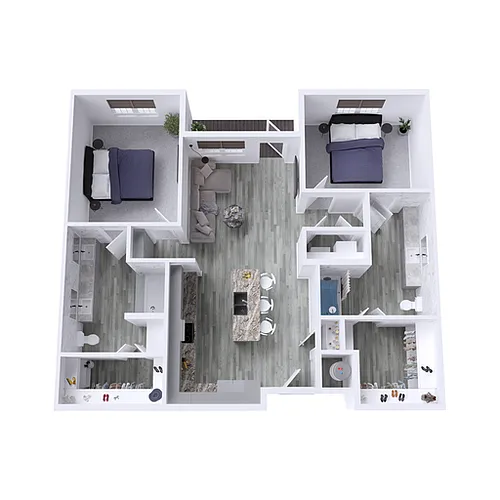 Floor plan Live Oak