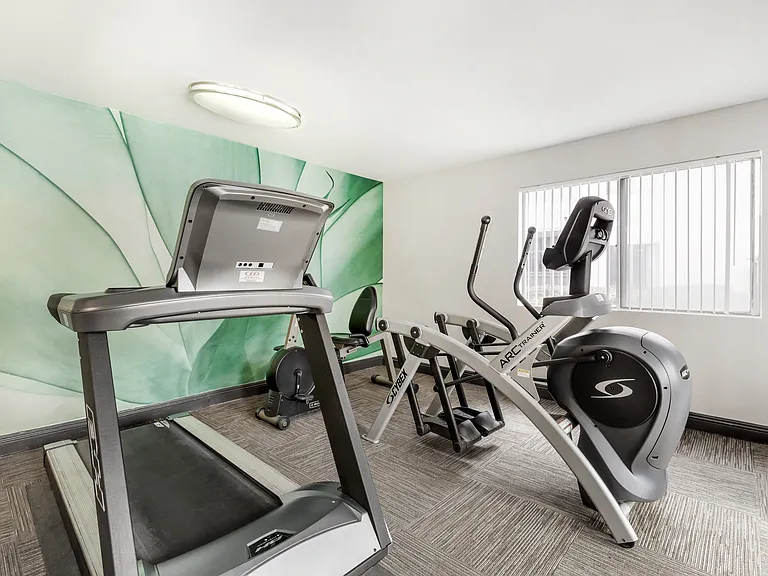 Experience a workout haven at Cornerstone Apartments - where our freshly remodeled gym boasts a wide array of top-notch exercise equipment, exclusively for our residents' fitness journey!