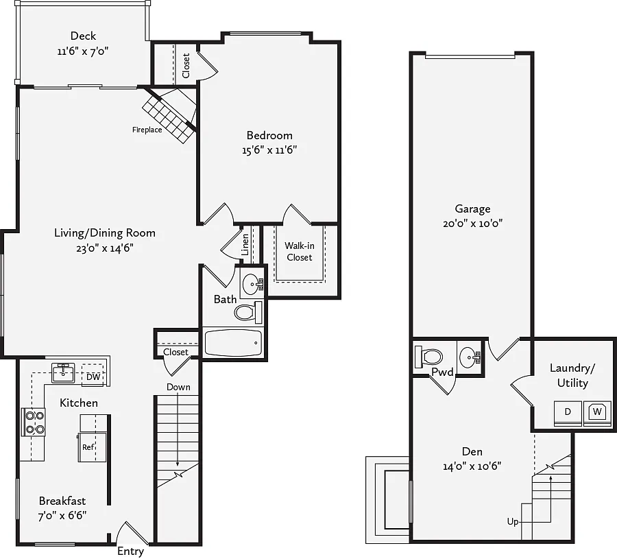 Floor plan A03D