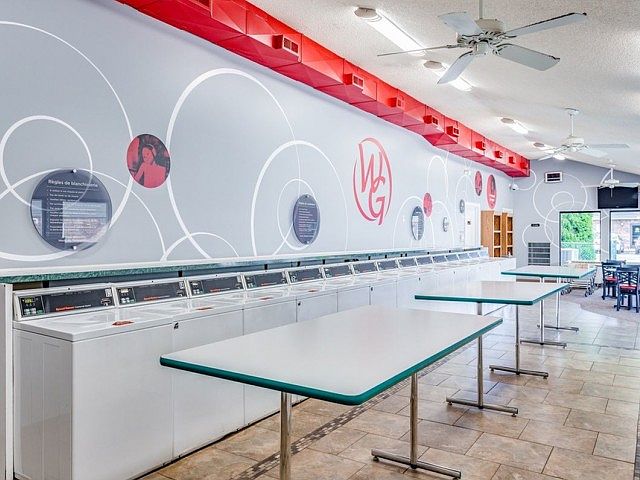 On-Site Laundry and Internet Cafe