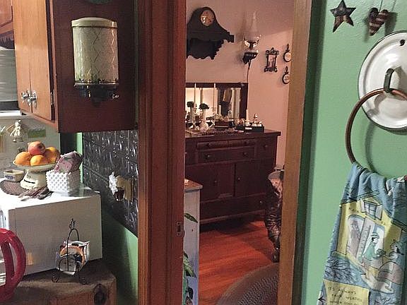 Kitchen going into dinning 