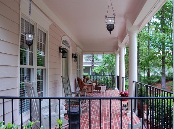 8' wide rocking chair front porch 