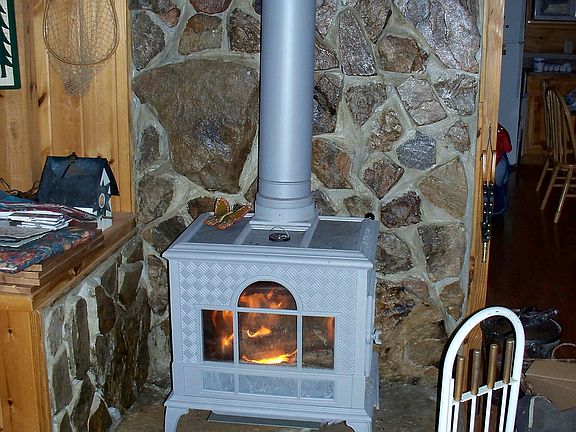 Soapstone wood stove