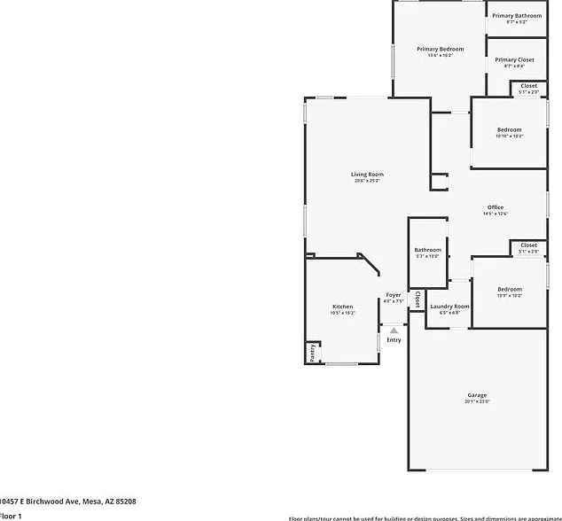 3 bed, 2.0 bath, 1540 sqft, $2,105 — Photo 2