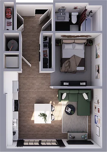 Floor plan The Minna