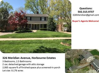 326 Meridian Ave, Norbourne Estates, KY 40207