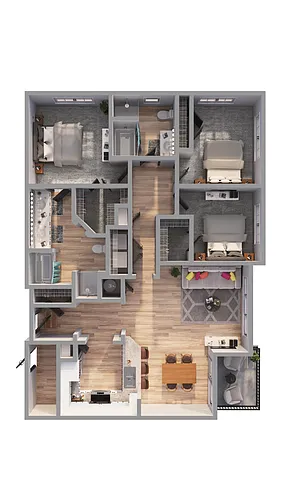 Floor plan C2A