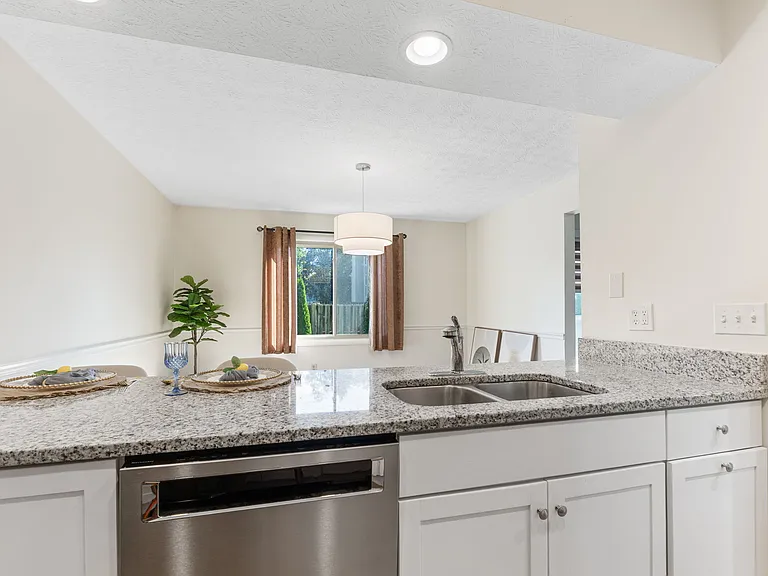 Kitchen overlooking Dining Area