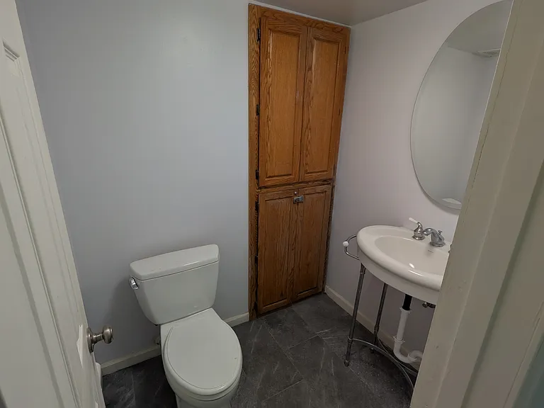 half bathroom