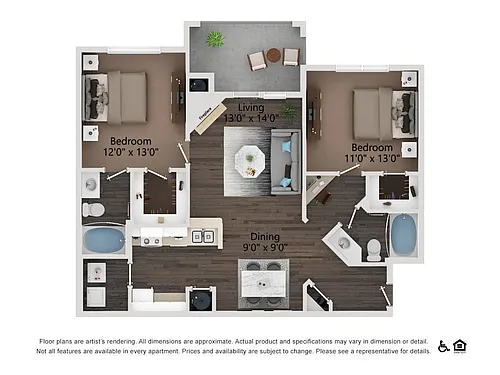 Floor plan The Renaissance (Renovated)