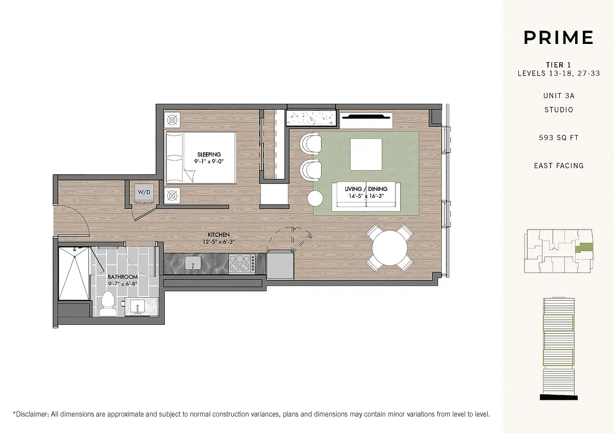 Floor plan Prime Studio BR Stack 03