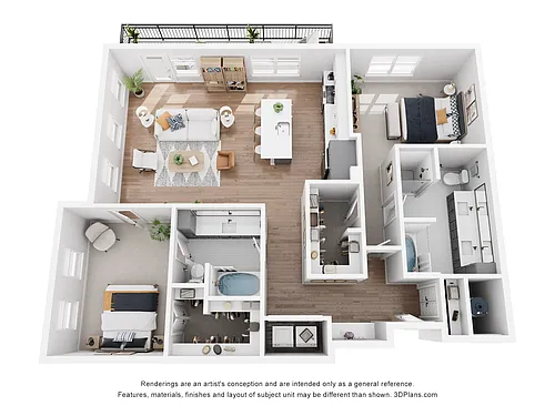 Floor plan B7