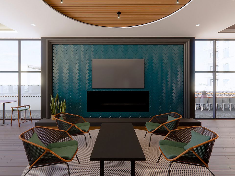 NOVA Club Room with Fireplace