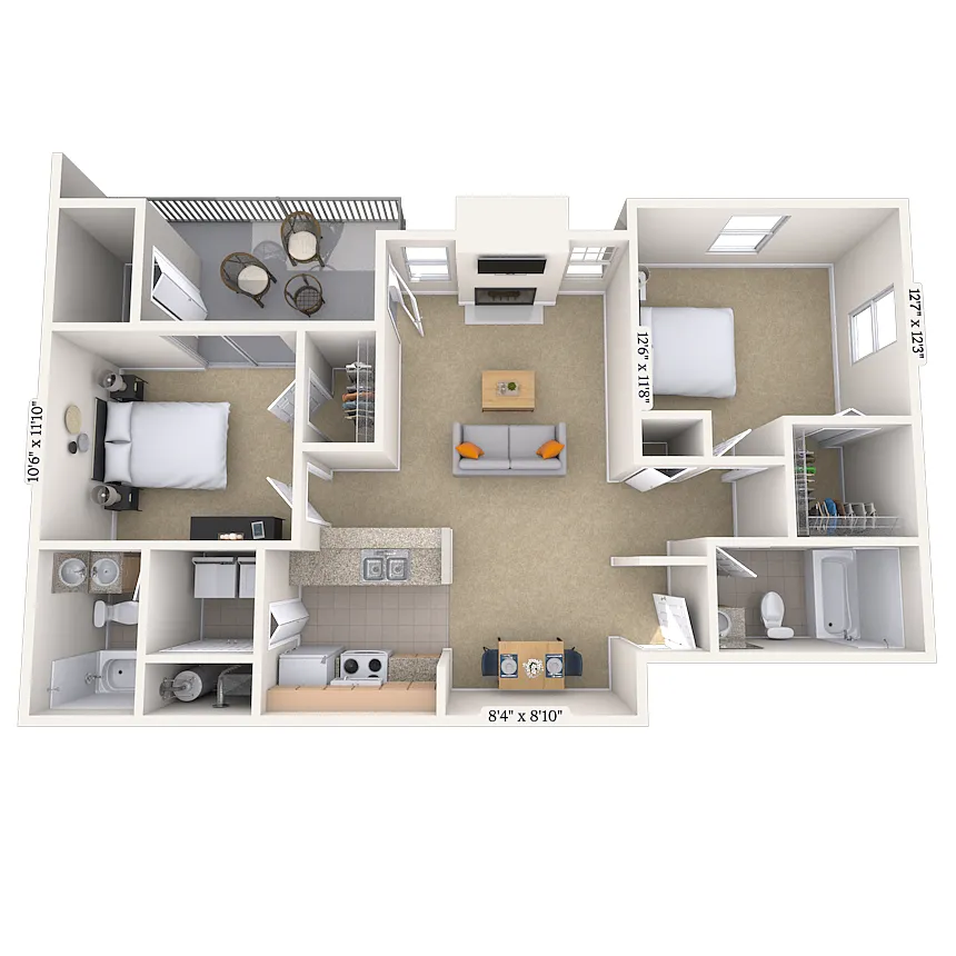 Floor plan The Magnolia