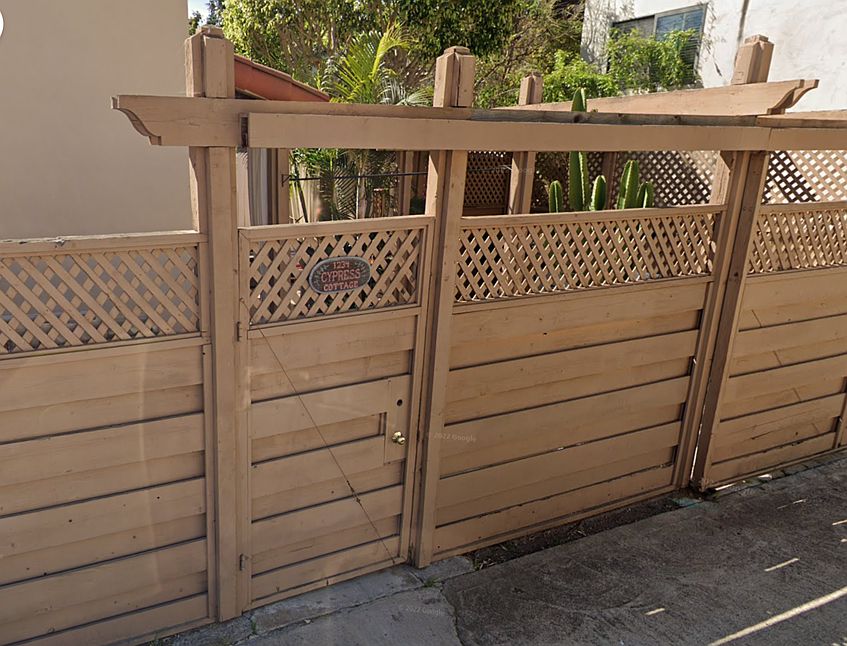 Gated entrance