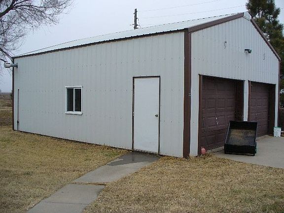 View of the Astro garage