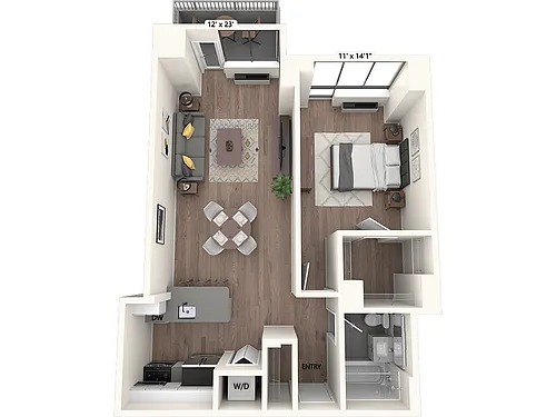Floor plan A1-220-747-ter