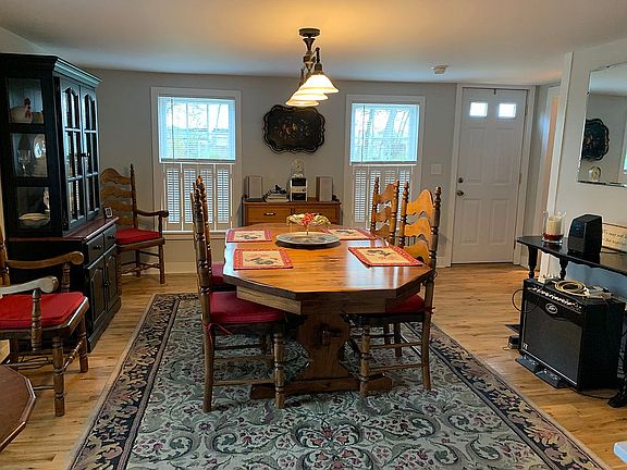 Spacious dining room