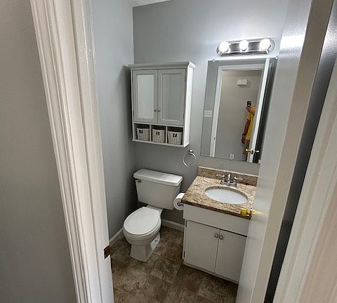 1/2 bath on main floor