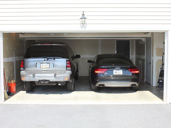Two Car garage on lower level