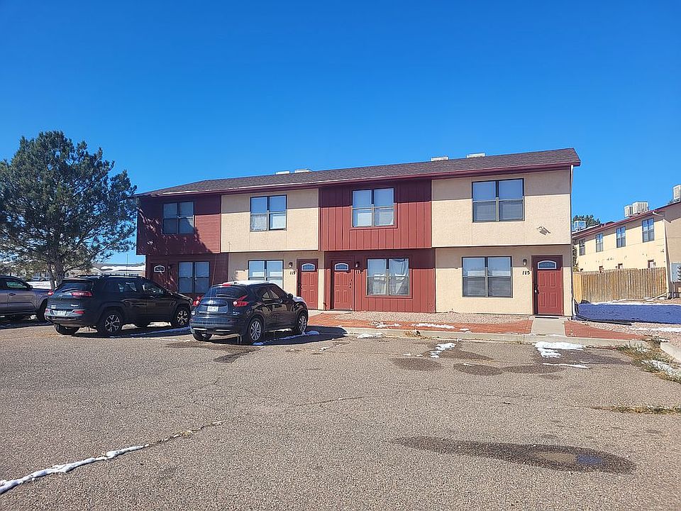 Front view of apartments