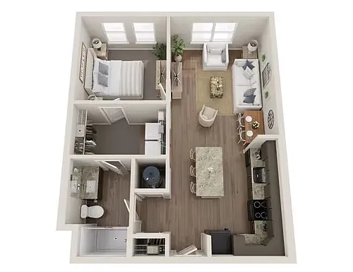 Floor plan A 60