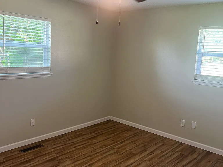 Bedroom 1 has good closet space