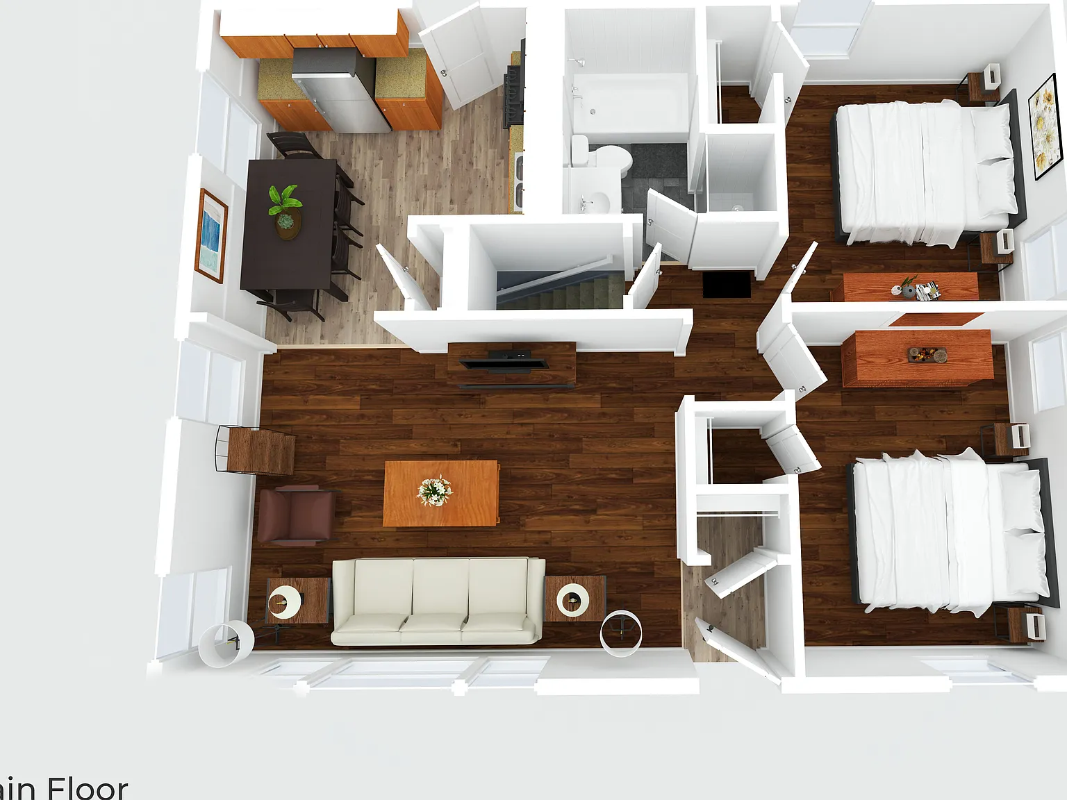 2 bed, 800 sqft, $3,200 — Photo 2