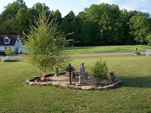 from front porch