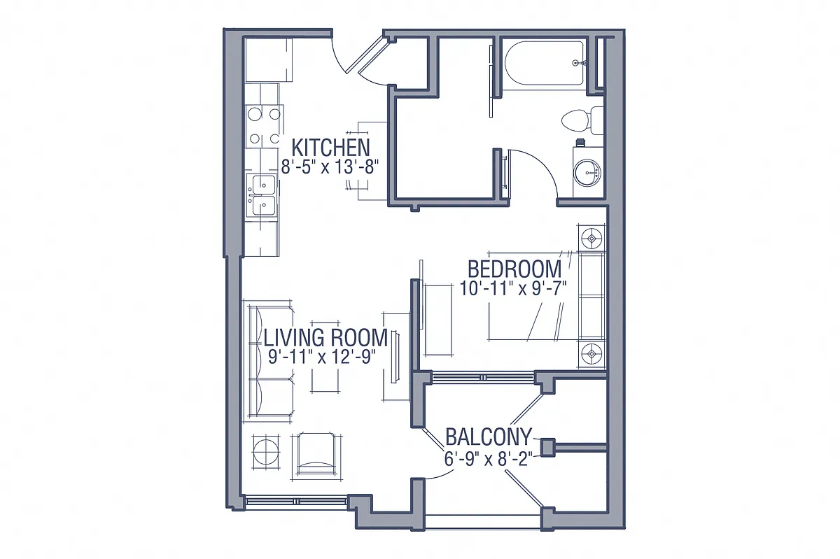 Floor plan A1