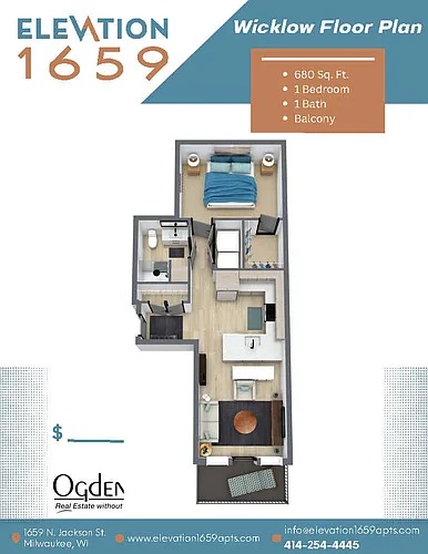Floor plan The Wicklow