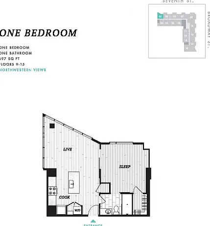 One Bedroom One Bedroom