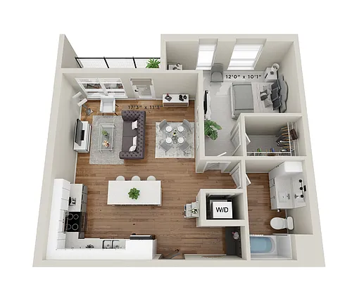 Floor plan Deskey