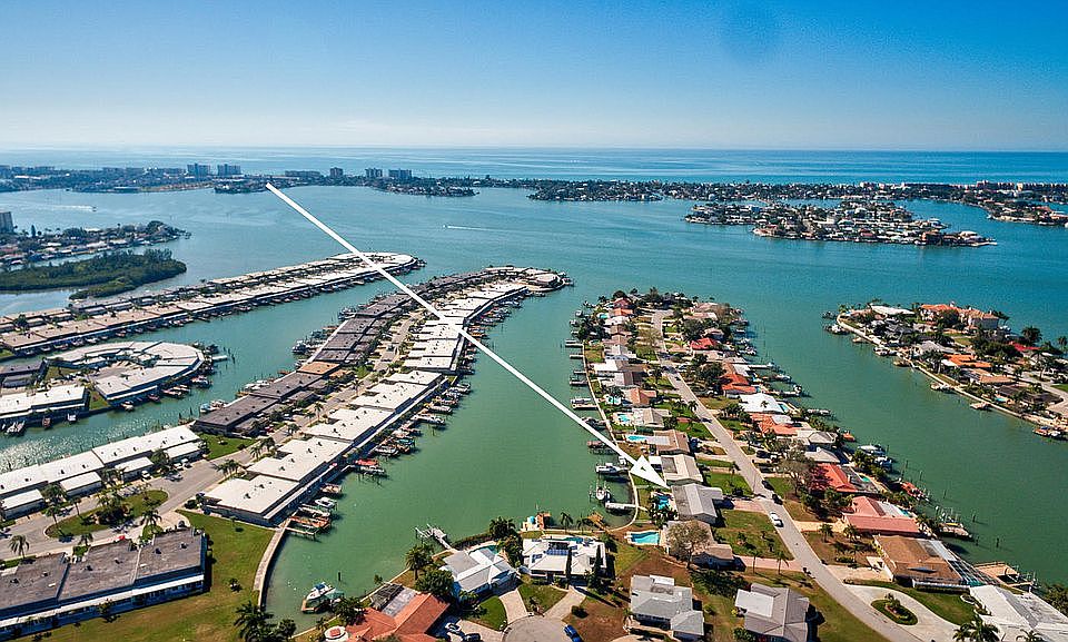 wide, deep canal