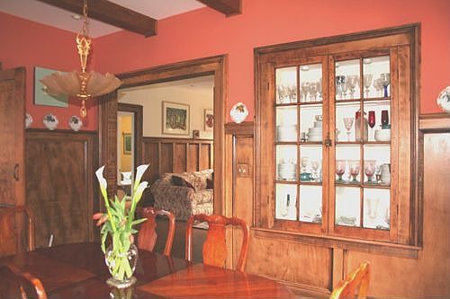 Built in china cabinet