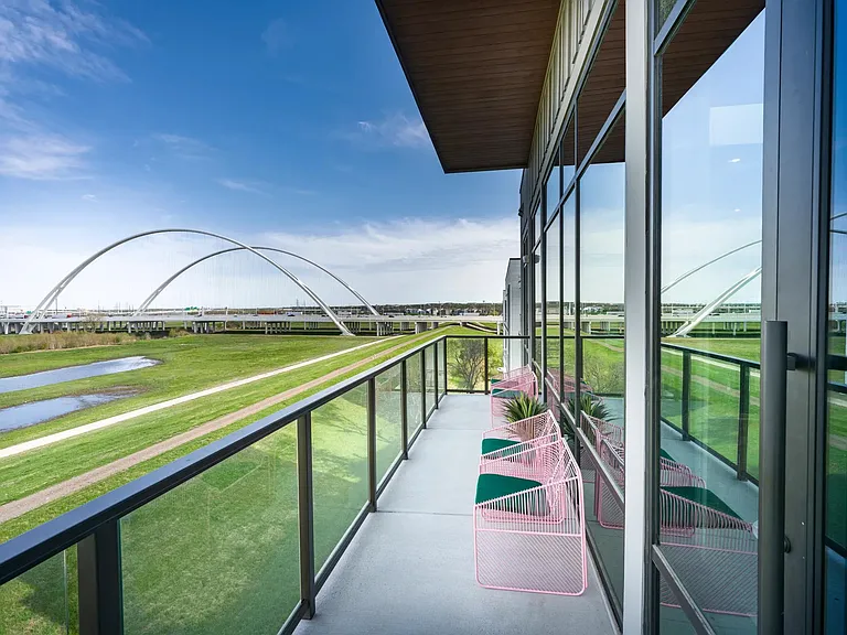 The best view in Dallas comes with your solarium and rooftop deck.