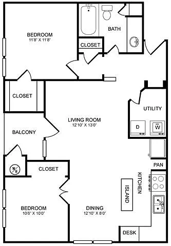 Floor plan B1