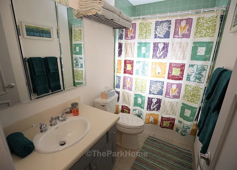 Hall bath.