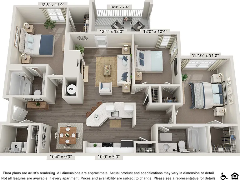 Cypress (1387 SF) Cypress (1387 SF)