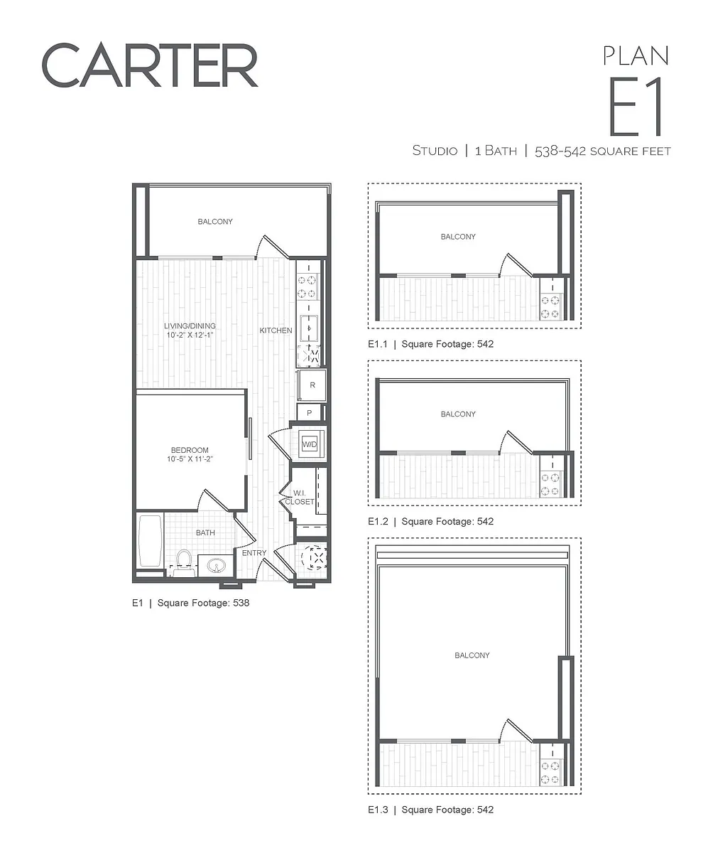 Floor plan E1