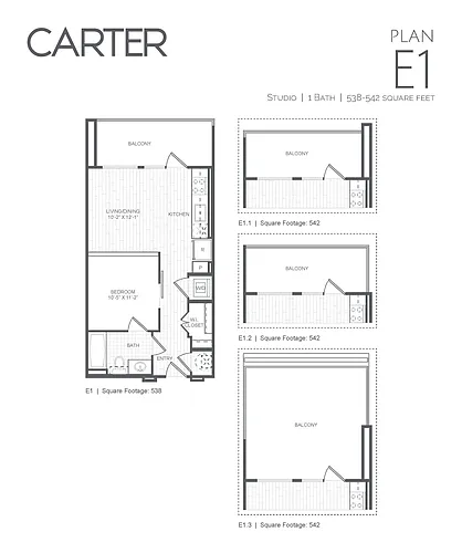 Floor plan E1