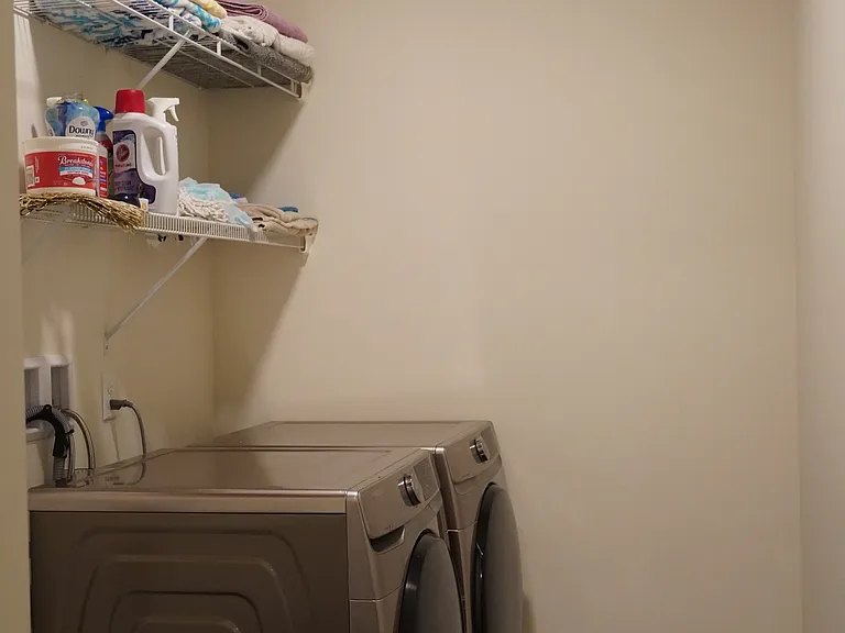 Washer and dryer