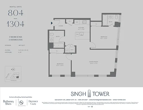 Floor plan 1104