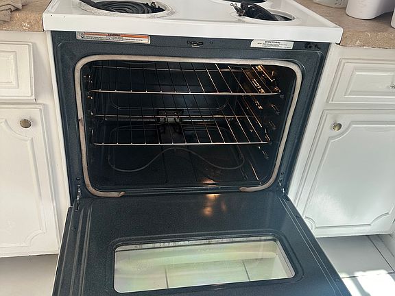 Clean stove and brand new burners