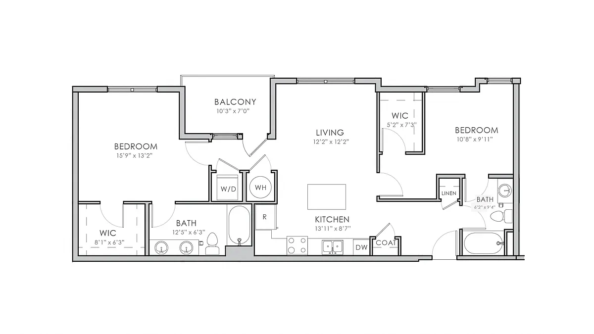Floor plan B13