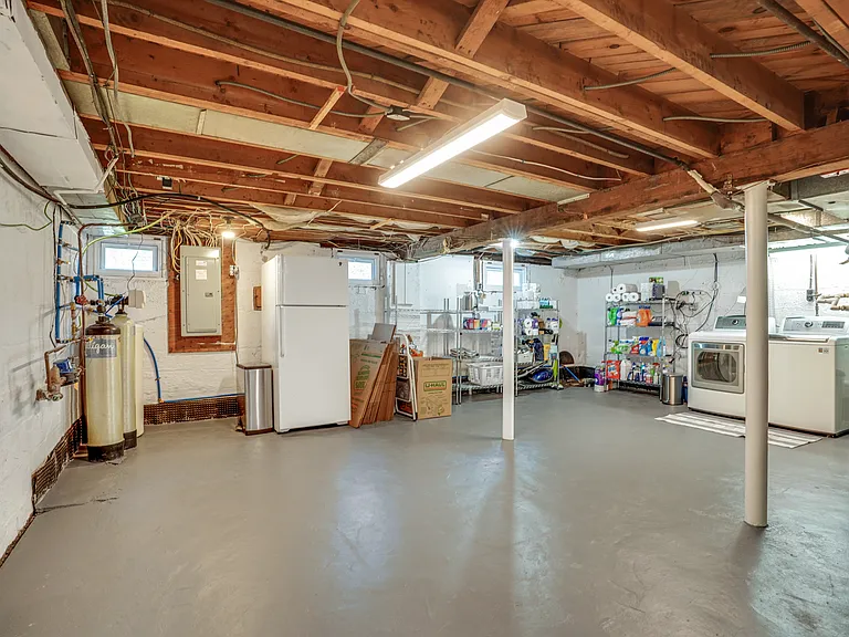 Pre-renovation basement