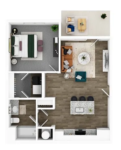 Floor plan The Willow