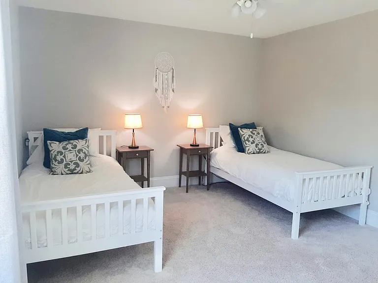 2nd bedroom with walk-in closet.